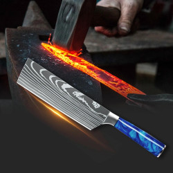 Professionelles Gemüse- und Obstmesser, Nakiri-Messer...