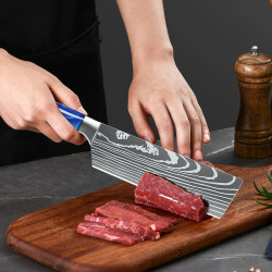 Professionelles Gemüse- und Obstmesser, Nakiri-Messer...