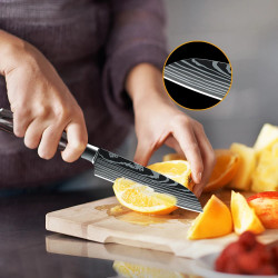 5-Inch Chef's Santoku Knife with Stainless Steel Blade