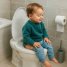 Universal White PP Soft Cover Seat with Baby-Sized Features for...