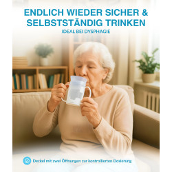 Bischoffen wiederverwendbar transparentes anti-Tropfen