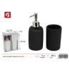Set d'accessoires de salle de bain en céramique