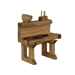ZICOMPresepe in Legno, Banco da Lavoro 11 X 5,5 X 9,5 cm per...
