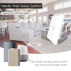 SmartHome-Wände schalter 1-Touch WIFI 2.4G kompatibel mit Mater...