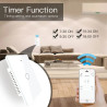 Smart Home Wall Switch 1-TouchWIFI 2.4G Compatible with Matter...
