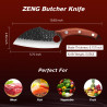 Japanisches Fil letscher Schärfste Messer mit Daumenloch, Fleisch...