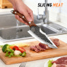 Set of 3 Kitchen Knives: Manna, Chef's Knife, and Japanese Knife...