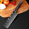 Chef's Santoku Knife with Damascus Steel Blade