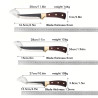 Set of 3 Hand forging Super Sharp Stainless Steel Butcher Knives -...