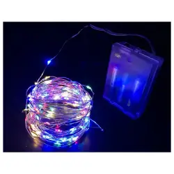 LED RGB Strung Lights, USB Powered, 10 Meter Long, Copper Wire...