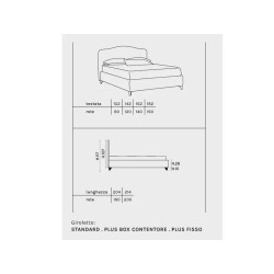 romantic padded queen or king size bed with tufted headboard and...