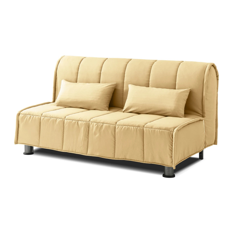 Divano Letto Estensibile a 2 Posti 140x190 cm con Cuscini Made in...