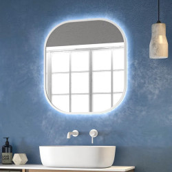 Spechio à encastrer LED pour salle de bain Kamalu KAM-S7800B