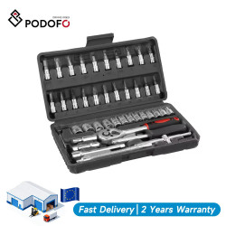 Podofo Car Repair Tool Kit 46 Pieces