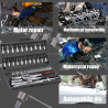 Podofo Car Repair Tool Kit 46 Pieces