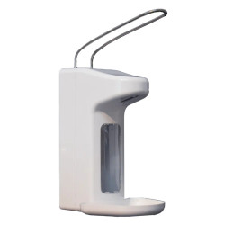 Dispenser manuel à levier long coloré pour bouteille Euro de 500 ml