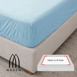 Modern Cotton/Polyester Bedding Set with Geometric Pattern, Deep...