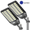 Lampione solaire moderne et lumineux avec détection de mouvement...