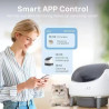 Cage à Chat Automatique avec Contrôle par App, Ouverture...