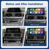 RoadTop 12.3 Display Multimediale Wireless CarPlay Linux per BMW...