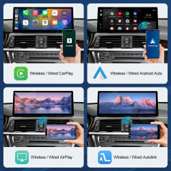 RoadTop 12.3 Display Multimediale Wireless CarPlay Linux per BMW...