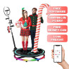 Cabine photo 360° MWE pour 4 personnes avec logiciel Chatok...