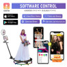 Cabine photo 360° MWE pour 4 personnes avec logiciel Chatok...