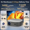 1080P Full HD 4K 26000 Lumen Proiezione Android Smart