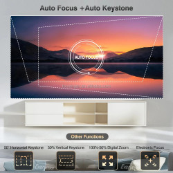 1080P Full HD 4K 26000 Lumen Proiezione Android Smart