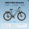 Aairsk Europe 250W 36V 13Ah Lithium Battery Electric Bike