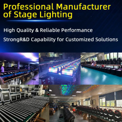 Professional LED Stage Lights - Beam 295, Mini DJ Lighting with...