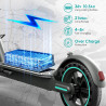 Monopattino Elettrico Pieghevole D8PRO, Motore 250W, Batteria...