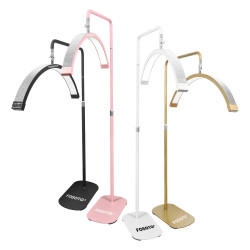 Lampada LED a Mezzaluna Dorata per Ciglia