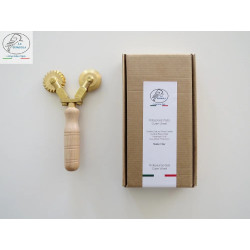 Double Pasta Wheel Made in Italy for Fresh Home-Made Pasta or...