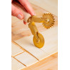 Rotuladora de pasta doble italiana hecha en Italia para pasta...