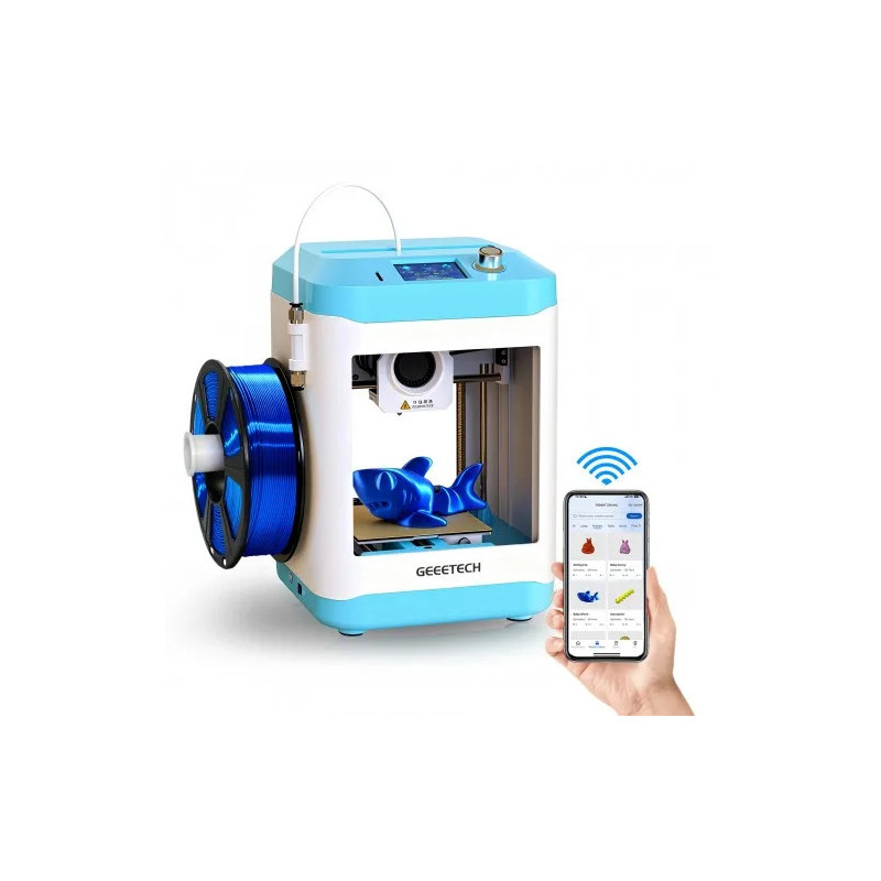 Impressionnante imprimante 3D FDM Mini M1S Geeetech, entièrement...