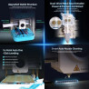 Impressionnante imprimante 3D FDM Mini M1S Geeetech, entièrement...