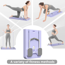 Portable Pilates Yoga Multifunctional 5-in-1 Foldable Duriable Eco...