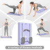 Portable Pilates Yoga Multifunctional 5-in-1 Foldable Duriable Eco...