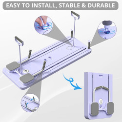 Portable Pilates Yoga Multifunctional 5-in-1 Foldable Duriable Eco...