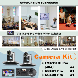 FoMaKo BH440 FMK12UH PRO(20X) HDMI AI Track PTZ Camera with...