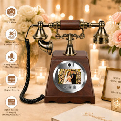 Alte Videobotschaftsmaschine für Hochzeiten