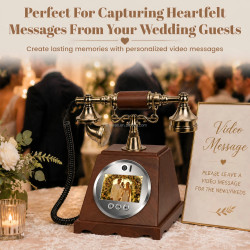 Old-Style Video Message Machine for Weddings