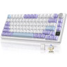 Ajazz AK820 Pro Wireless and wired USB Gaming Keyboard