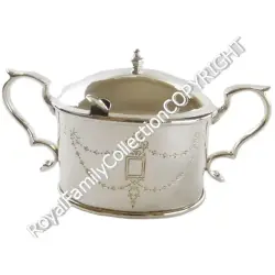 Sugar Bowl in Metal - Bohemien Style - Classic Design for Home and...