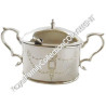 Sugar Bowl in Metal - Bohemien Style - Classic Design for Home and...