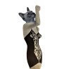 Animal Collage Postcards 15x10 cm Rectangular - Modern and...
