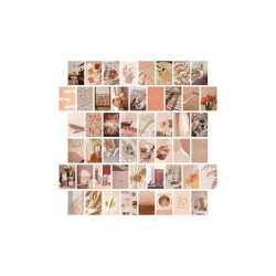 Beige Aesthetic Wall Collage Set SC E-COMMERCE Italy, Vintage...