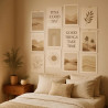 Wandsammlung Wanddekoration Beige SC E-Commerce Italien, Vintage...