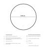LED Round Mirror with Touch-Sensor Switch, 60cm Diameter...